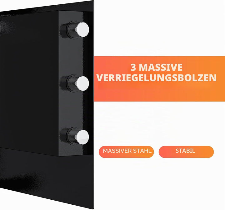 100.8L Einwurftresor | Deposittresor | Tresor mit Einwurfschlitz | Briefkasten Safe | Depository Saf