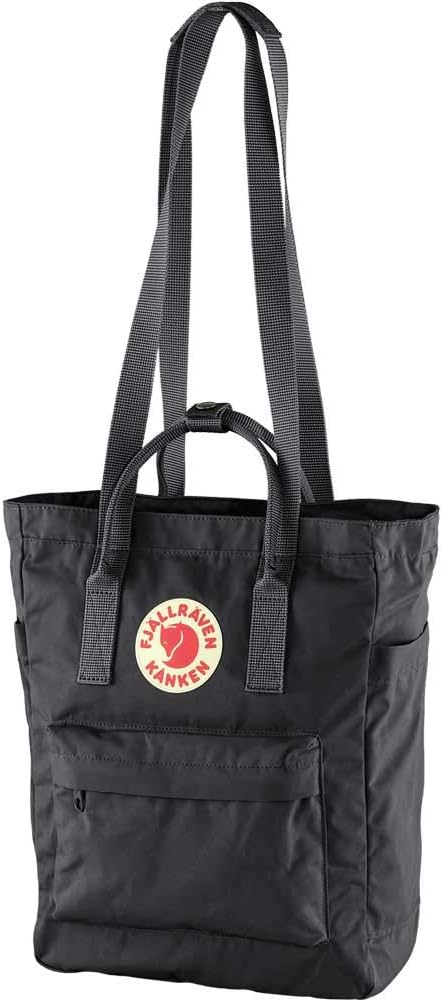 Fjällräven Damen Kånken Totepack Rucksack (1er Pack) Einheitsgrösse Black (23710-550), Einheitsgröss