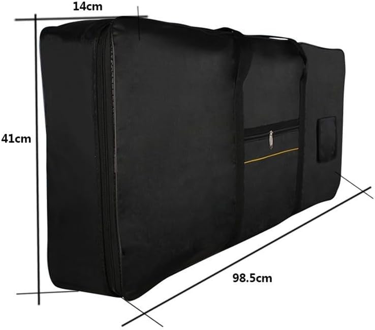 Custodia per tastiera elettronica a 61 tasti, in Tessuto Oxford 420D, borsa per pianoforte professio