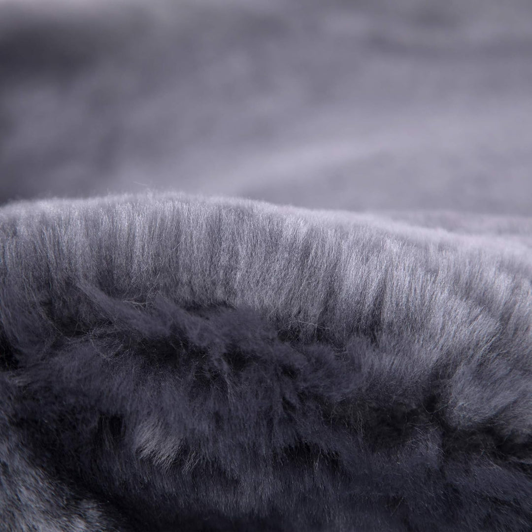 Merauno® Lammwolle Westernsättel-Sitzbezug, aus Merino Lammwolle mit Hornausschnitt. Sorget für opti