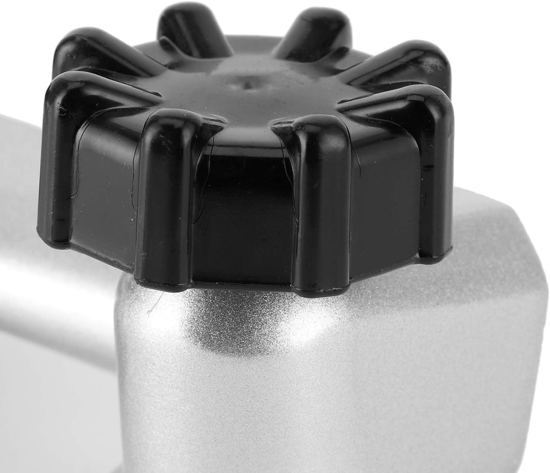 Fydun Motorradlenker Riser Mount Clamp, 3,9 Zoll Silber Stahllegierung mit festem Bolzen Passend für