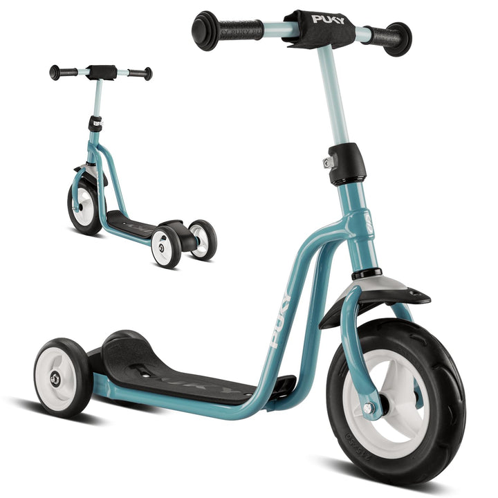 PUKY R 1 Classic Scooter | Sicherer Roller für Kinder ab 2 Jahren | Rutschfestes Trittbrett | Höhenv