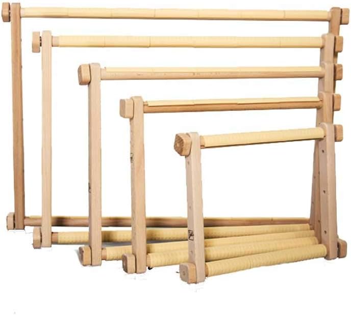 Stickständer für Tisch und Couch "Main" mit Stickrahmen 30x40 cm, Holz, verstellbar, 30x40 cm