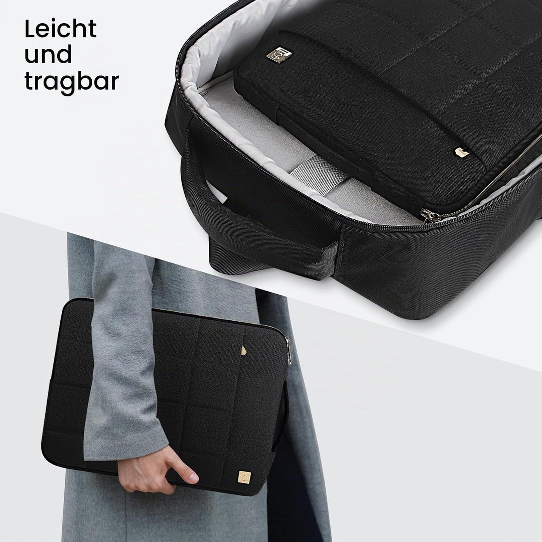 DOMISO Laptoptasche 17-17.3 Zoll Laptop Hülle mit Zubehör Tasche für Dell XPS 17 / Inspiron 17 5000