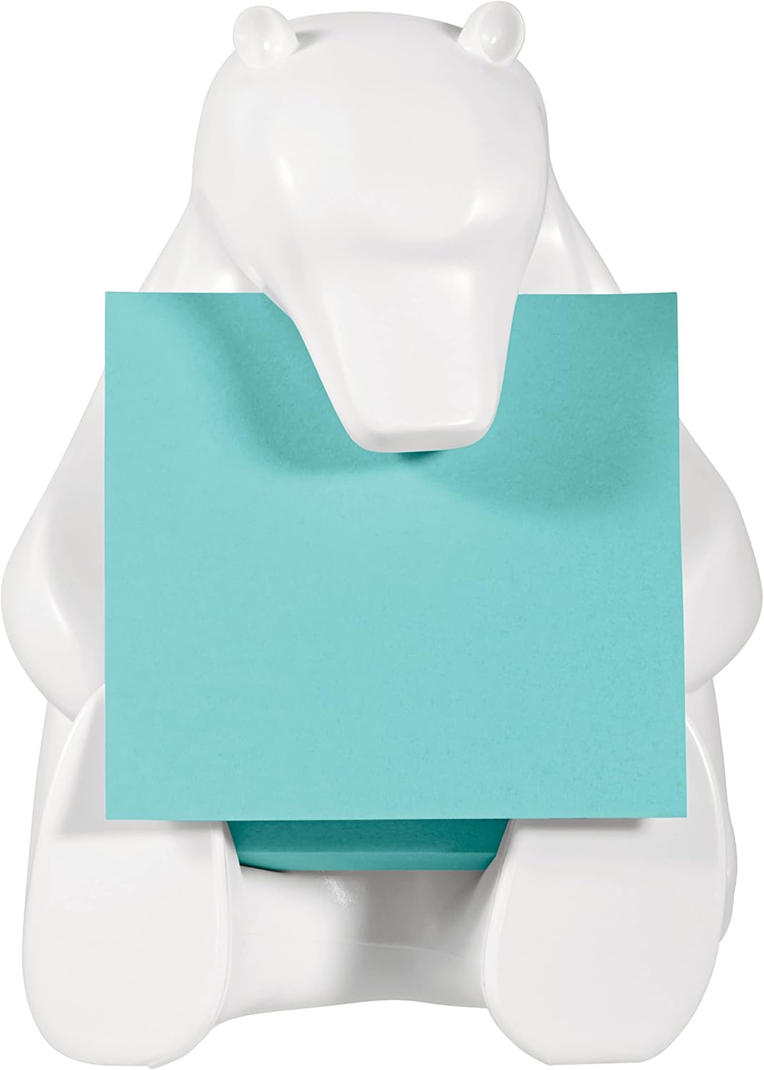 Post-it Dispenser Z-Notes Bear, inkl. 2 Blöcken Super Sticky Z-Notes, 90 Blatt pro Block, 76 mm x 76