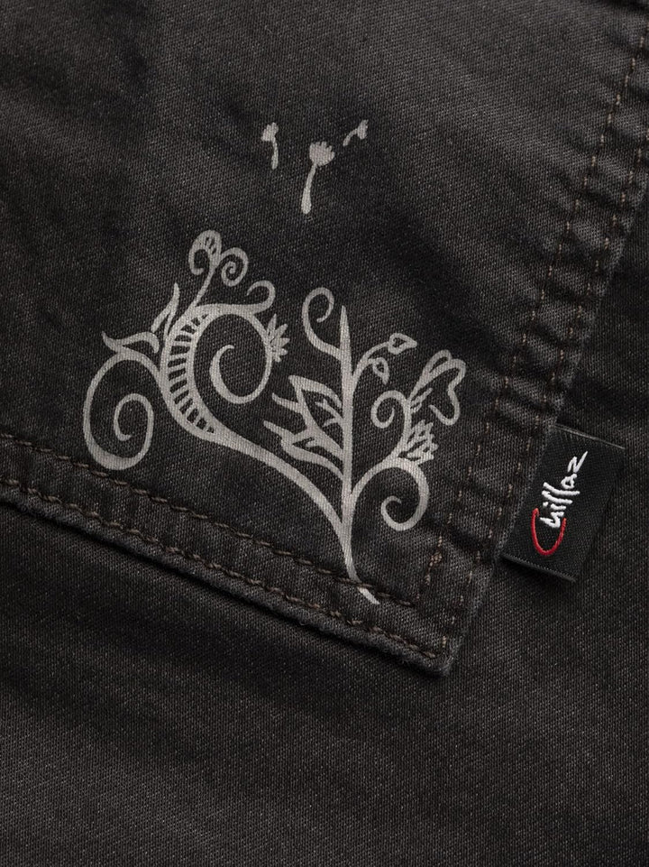 Chillaz Almspitz Shorty Women 36 Denim Black, 36 Denim Black