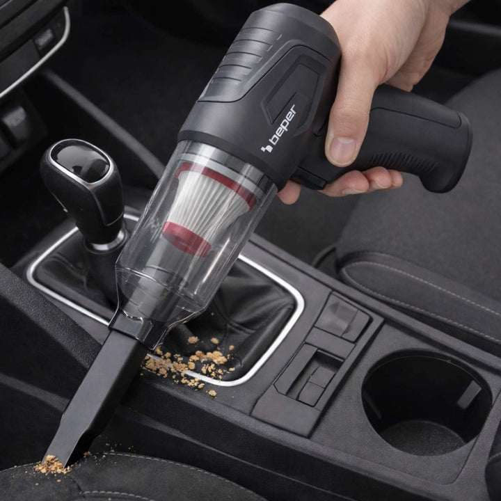 BEPER P202ASP410 2-in-1 Mini-Staubsauger und Laubbläser, bürstenlos, für Autos, tragbarer Handstaubs