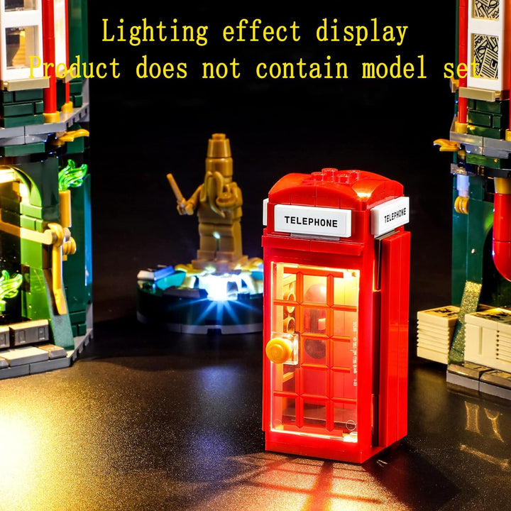 GEAMENT LED Licht-Set Kompatibel mit Lego Harry Potter Zaubereiministerium (The Ministry of Magic) -