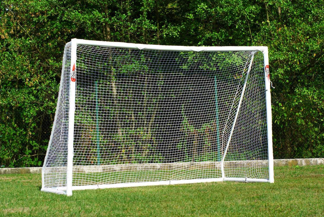 POWERSHOT® Fussballtor PRO 3 x 2 m aus uPVC, WETTERFEST, inkl. Zubehör 3 x 2 m mit Tasche, 3 x 2 m m