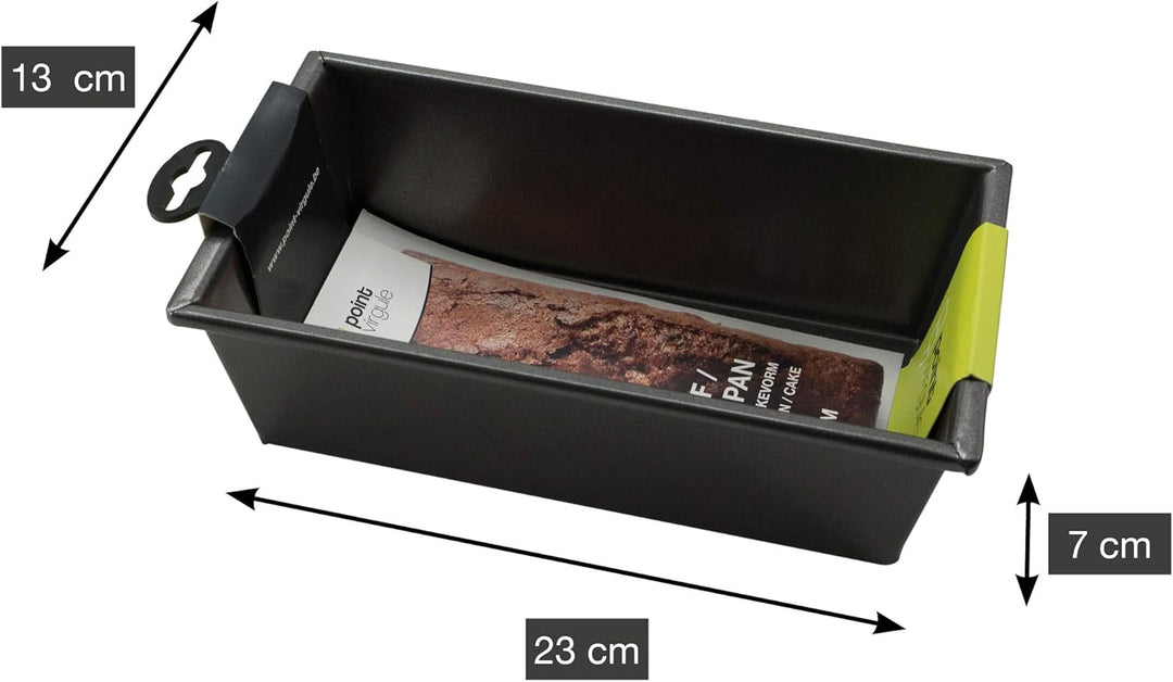 Point-Virgule Brotbackform mit Antihaft-Beschichtung, perfekt zum Brot backen, kuchenform eckig aus