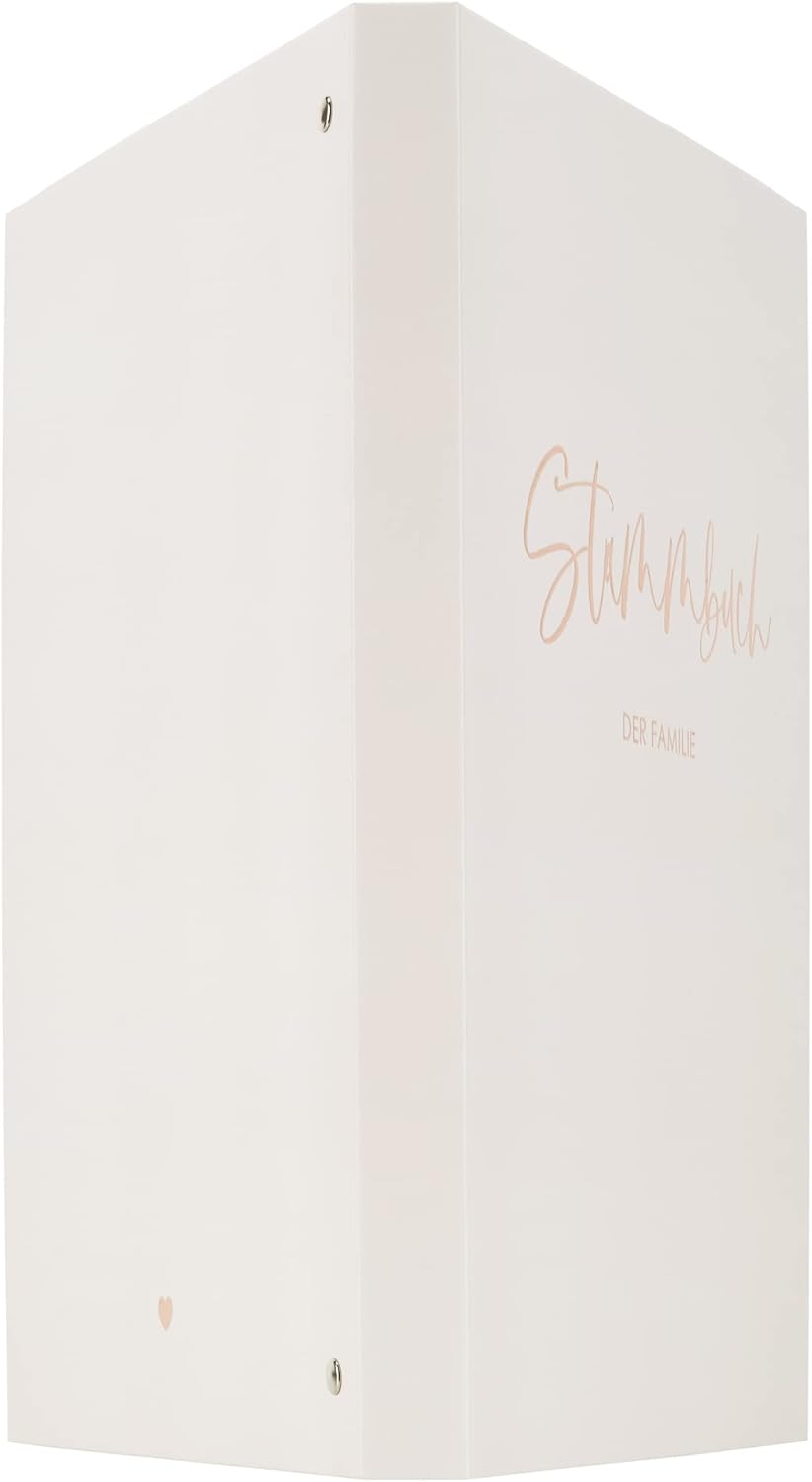 Stammbuch der Familie - Familienstammbuch Hochzeit Standesamt - Deluxe Serie - Hardcover DIN A4 (Bei