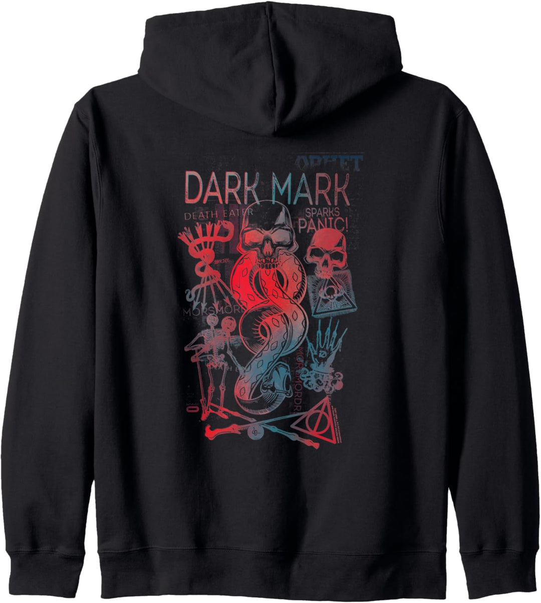 Harry Potter Dark Mark Collage Kapuzenjacke