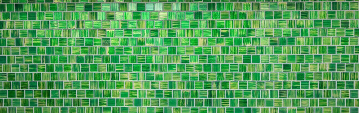 Mosaik Fliese Glasmosaik Crystal Milchglas grün klar gefrostet matt für WAND BAD WC DUSCHE KÜCHE FLI