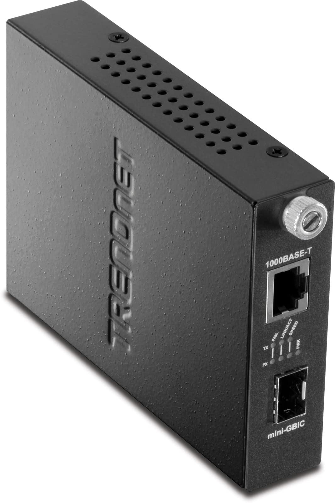 TRENDnet TFC-1000MGA 100/1000Base-T zu SFP Medienkonverter (Multi (SX) oder Single-Mode (LX) Fasermo