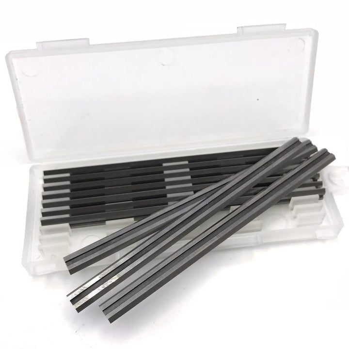10 Stück HSS Wendemesser Hobelmesser Messer 82mm für Bosch Elektrohobel Hobel PHO 20-82 PHO 100 GHO