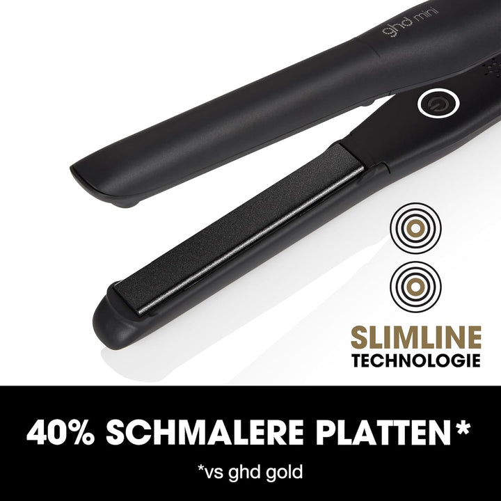 ghd Mini-Styler — Professioneller Haarglätter für kurzes Haar und Pony mit 40% schmaleren Platten, U