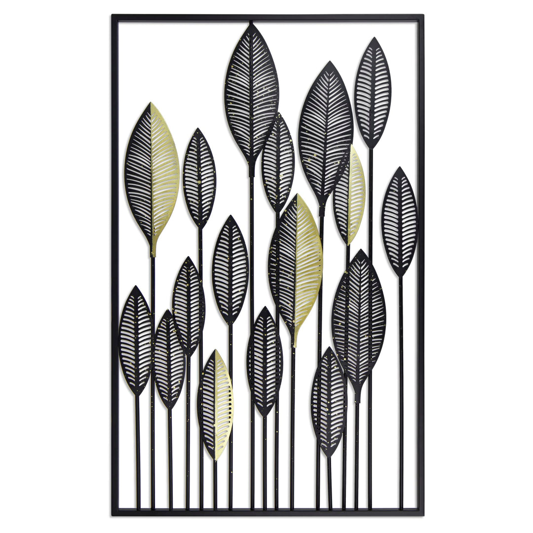 SKASEN® Wanddeko Metall, Wandbild Wohnzimmer, Deko Küche, Metallbild, 80x50cm, Inkl. Befestigungsmat
