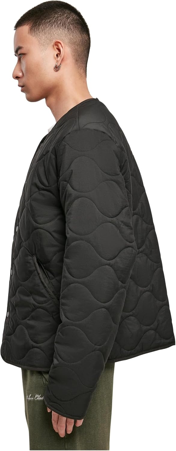 Urban Classics Herren Liner Jacket M Schwarz, M Schwarz