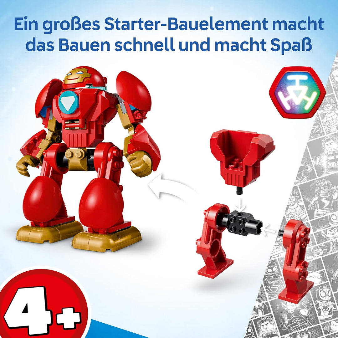 LEGO ǀ Marvel Iron Man und Seine Fantastischen Freunde Ultron vs. Iron Man - Superhelden Spielzeug m