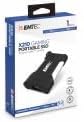 Emtec X210G Portable SSD 1TB, Externe Gaming Festplatte, USB-C 3.2 Gen2 – Lesegeschwindigkeit bis zu