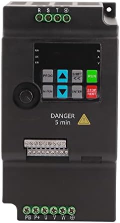 Mini VFD 5,5 kW 380 V Wechselrichter, VFD-Frequenzumrichter, Universal-Motor-Frequenzumrichter, 3-Ph