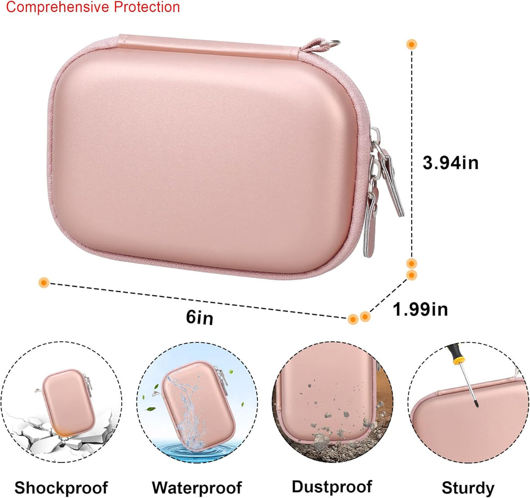 Elonbo Tragetasche für Liene 2x3 Fotodrucker, Tragbarer Instant-Drucker Reisehalter, Mini-Bild-Druck