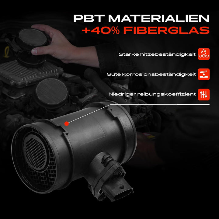Frankberg Luftmassenmesser Kompatibel mit 147 937 156 932 Astra G T98 Astra H L48 Combo Corsa C F08