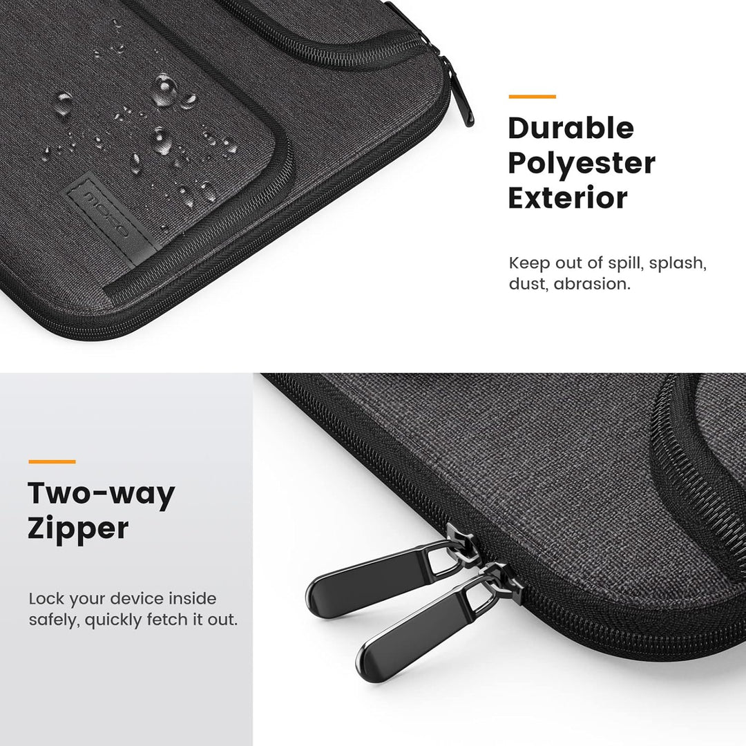 MoKo 13-14 Zoll Laptop Tasche Passend für Neuen 13 Zoll Mac Air/Pro M4, 14" Mac Pro M3/M2/M1, 13“ Ma