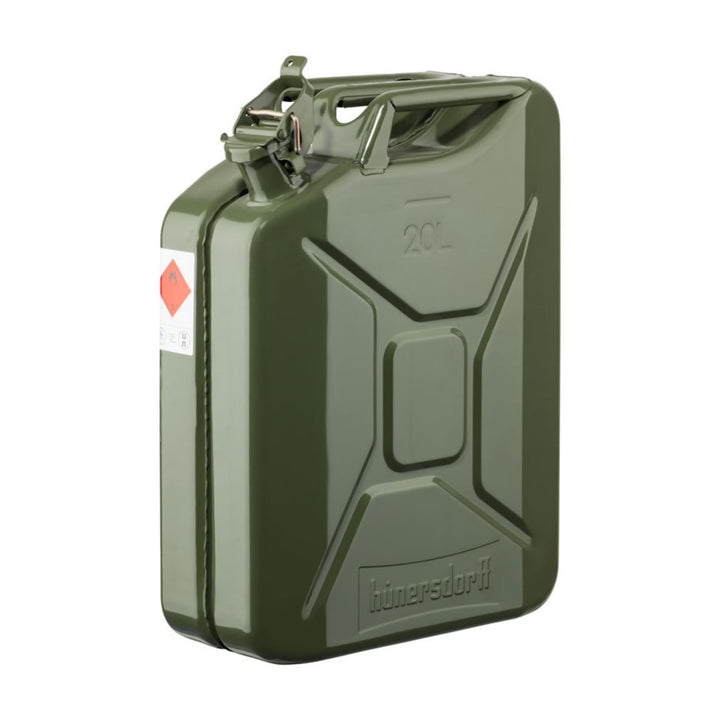 Metall-Kraftstoff-Kanister CLASSIC 20l, mit UN-Zulassung für Benzin, Diesel und andere Gefahrgüter,