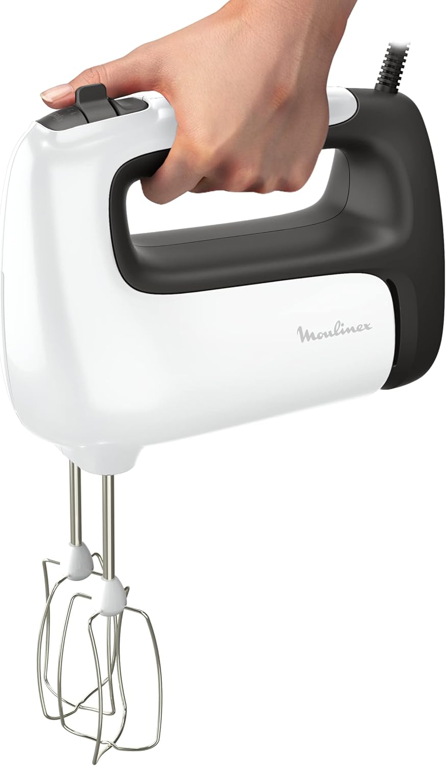 Moulinex Prep'Mix+ Handmixer, ideal für leichte und dicke Zubereitungen, leistungsstarker Motor mit
