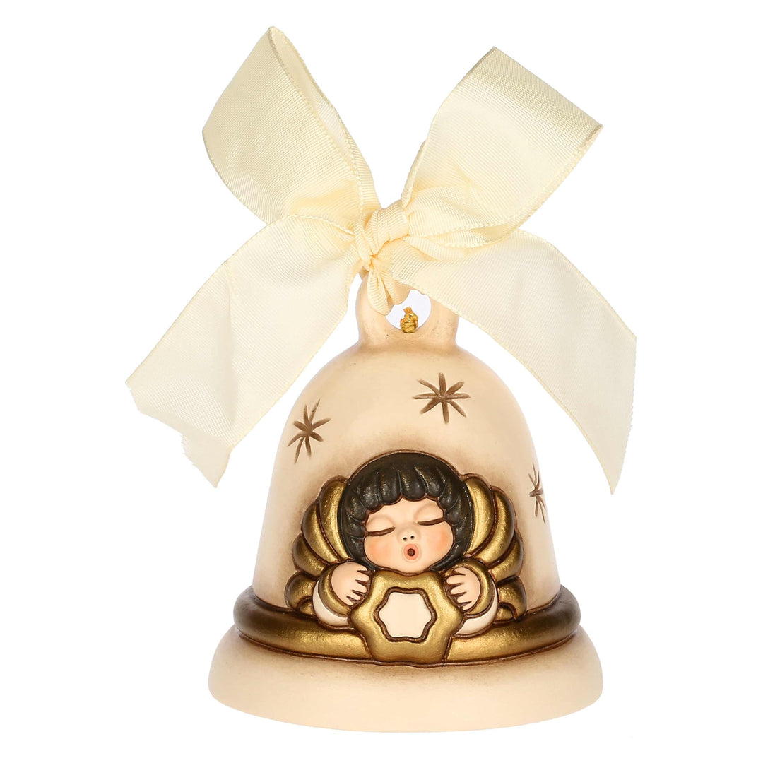 THUN, Glocke mit Engel aus Keramik, Kollektion Weihnachtszauber, Limited Edition 2024 zum Sammeln, G