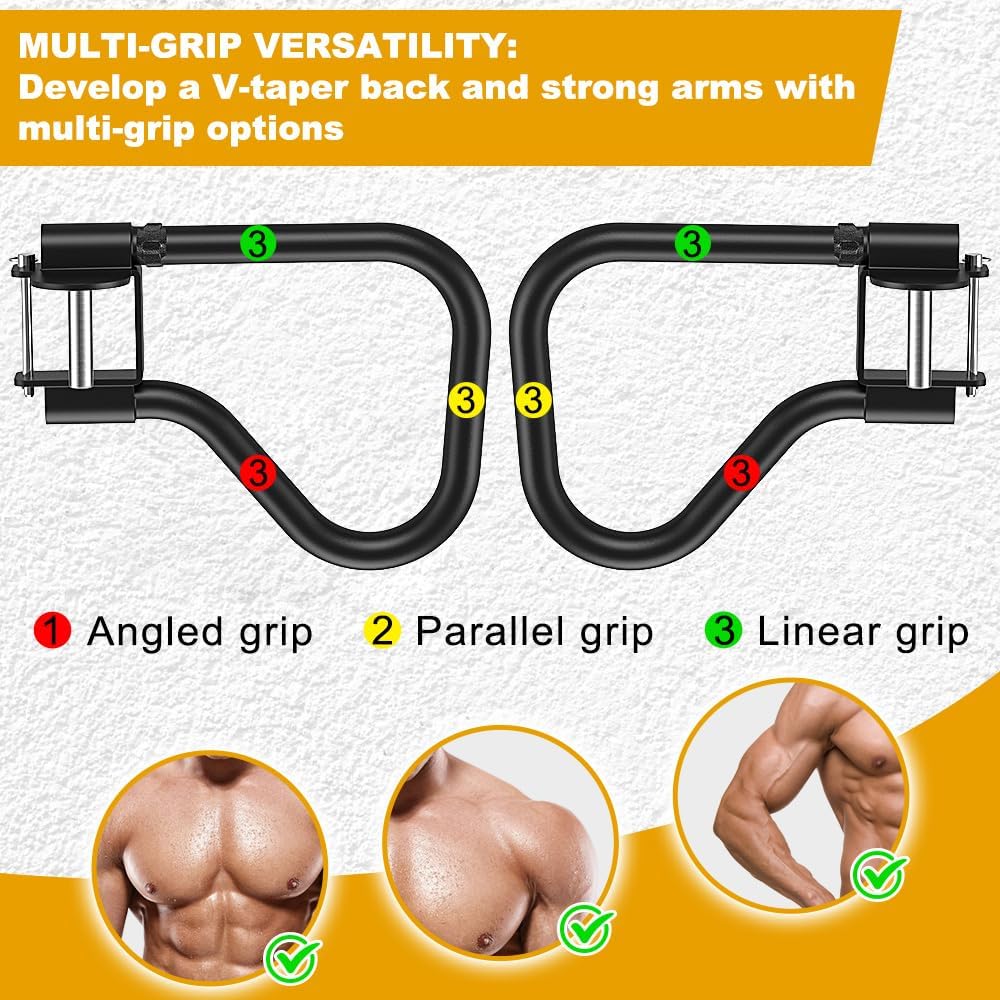 Kipika Power-Rack-Zubehör für 5/8" und 1" Löcher - Hochbelastbare Heimfitnessausrüstung für 2x2 oder