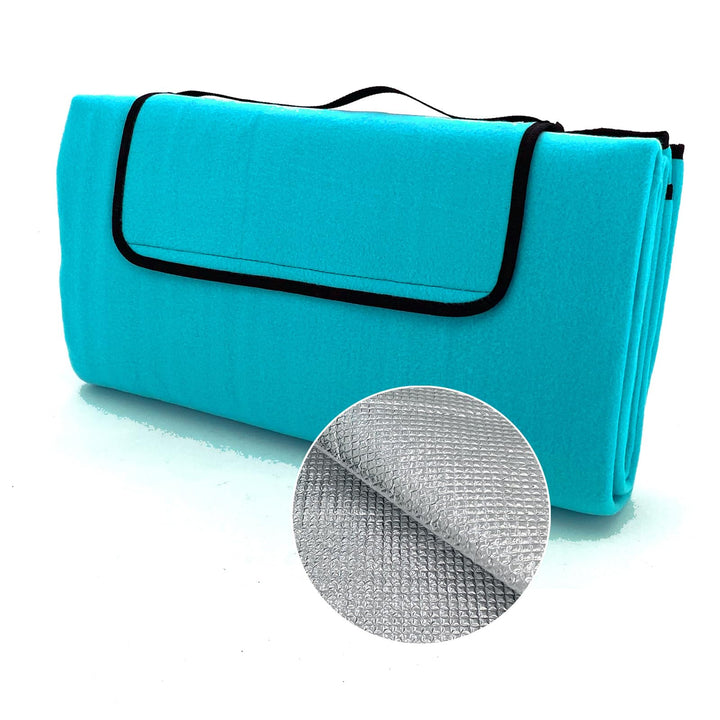 heimtexland XL Picknickdecke wasserdicht Outdoor Strandmatte Isomatte waschbar Campingdecke faltbar
