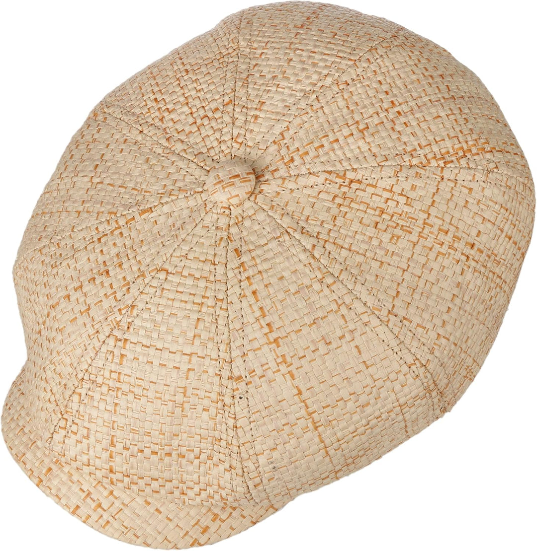 Stetson Hatteras Toyo Herren - Ballonmütze aus 100% Toyo-Stroh (Viskose) - Kappe mit UV-Schutzfaktor