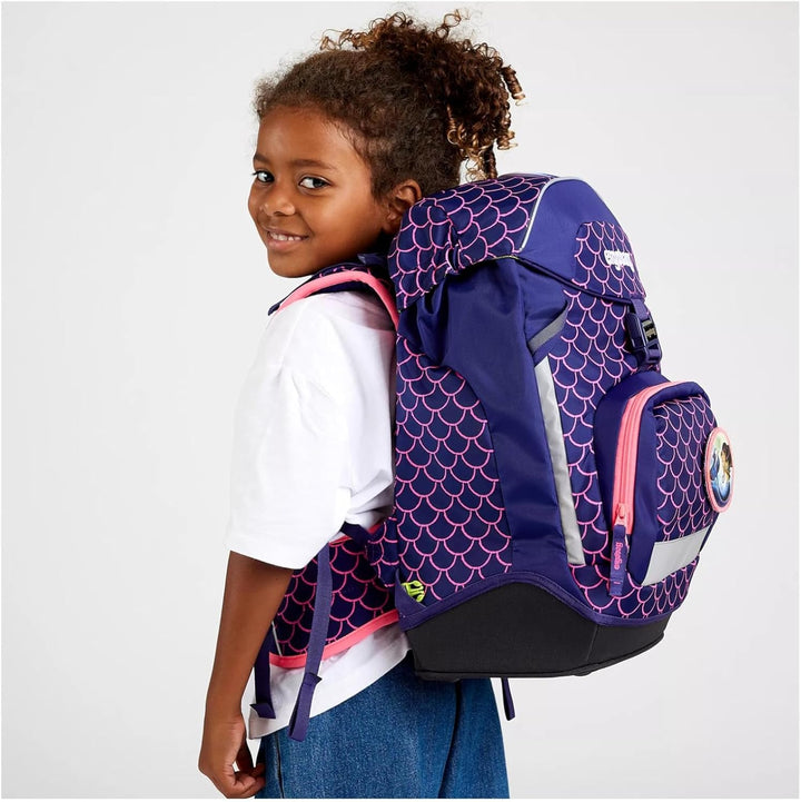 ergobag Prime Pearl DiveBear Rucksack, Unisex, Jugend, mehrfarbig (mehrfarbig), Einheitsgrösse