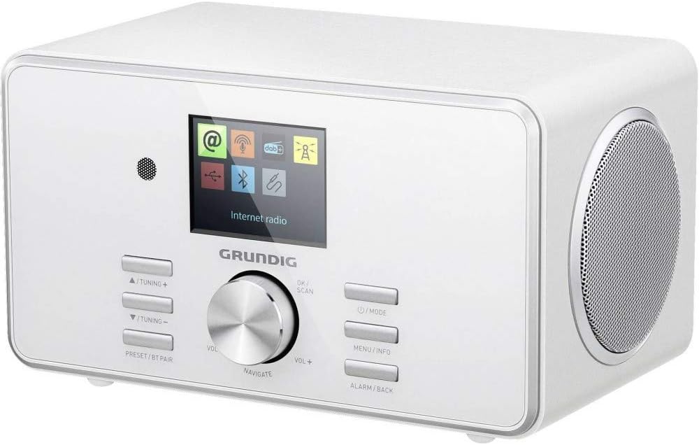 GRUNDIG GIR1110 DTR 5000 X White Weiss Stereo 2.0 / All-in-one