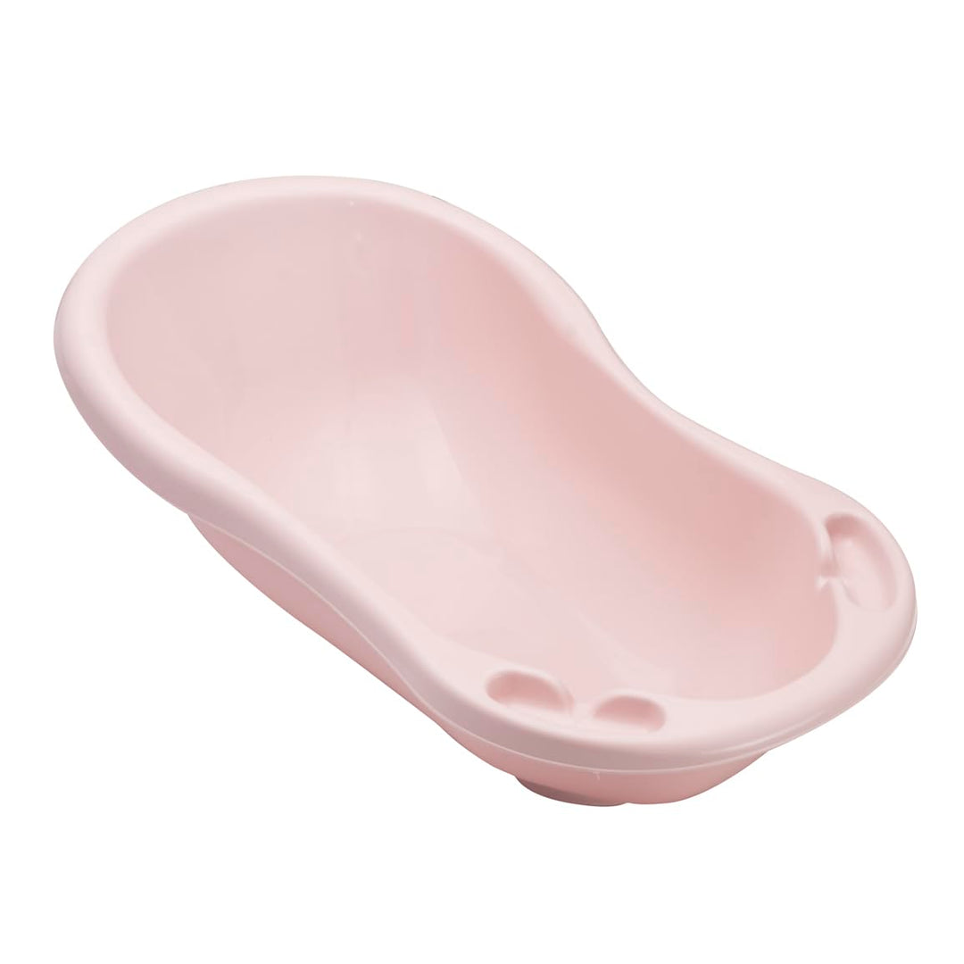 keeeper Ergonomische Babywanne mit Stöpsel, Ab 0 bis ca. 12 Monate, 84 x 49 x 29 cm, Maria Pure, Pin