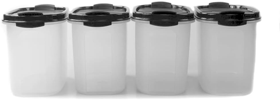 Tupperware Eidgenosse 1,1 L schwarz mit Schütte Vorratsdose Vorrat Dose Modular (4) 37606