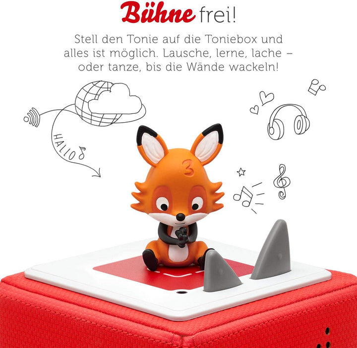 tonies Hörfiguren für Toniebox: 30 Lieblings ZÄHLLIEDER Figur - ca 70 Min. Spieldauer - ab 3 Jahre -