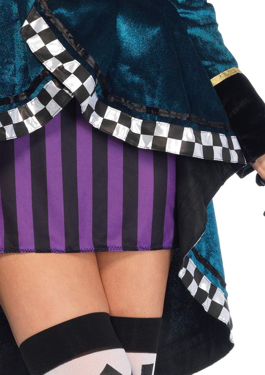 LEG AVENUE Damen Delightful Hatter Kost me, Mehrfarbig, Grösse: L (EUR 40), Grösse: L (EUR 40)