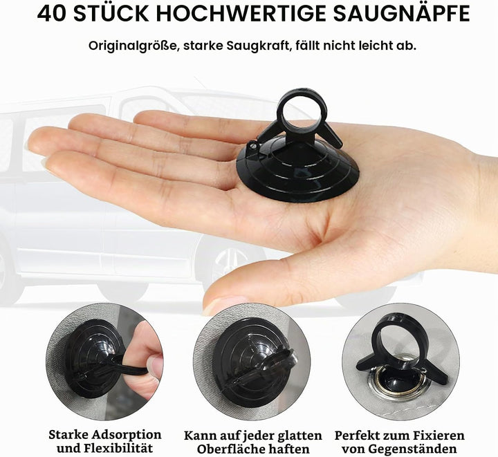 8PCS Technology Thermomatte Ersatz für Renault Trafic LWB 2001-2014, Ersatz für Opel Vivaro LWB 2001
