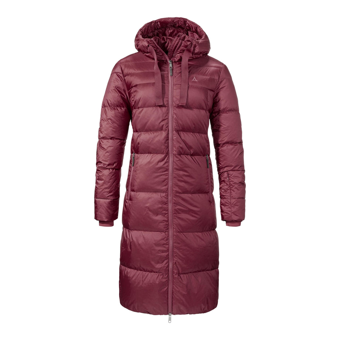 Schöffel Damen Down Coat Kenosha L, wind- und wasserabweisender Daunenmantel mit RDS-zertifizierten