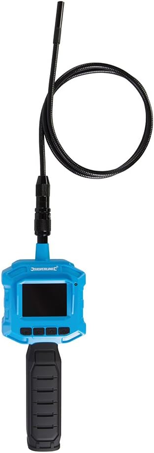 Silverline 676660 Video-Inspektionskamera mit LCD-Farbbildschirm 640 x 480 mm