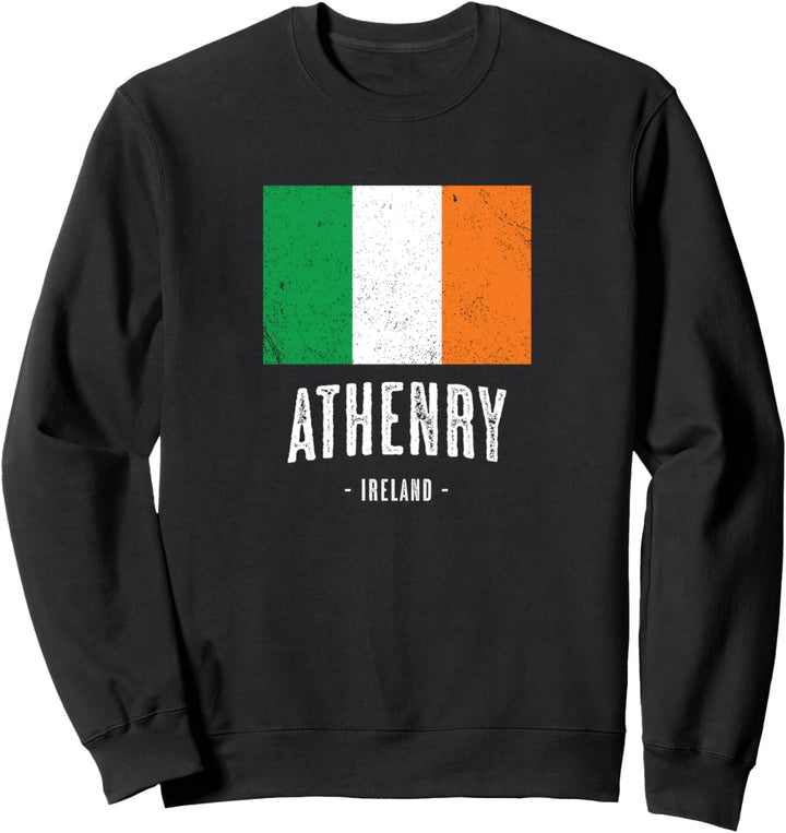 Stadt von Athenry - Irland | Irische Flagge Souvenir - Sweatshirt