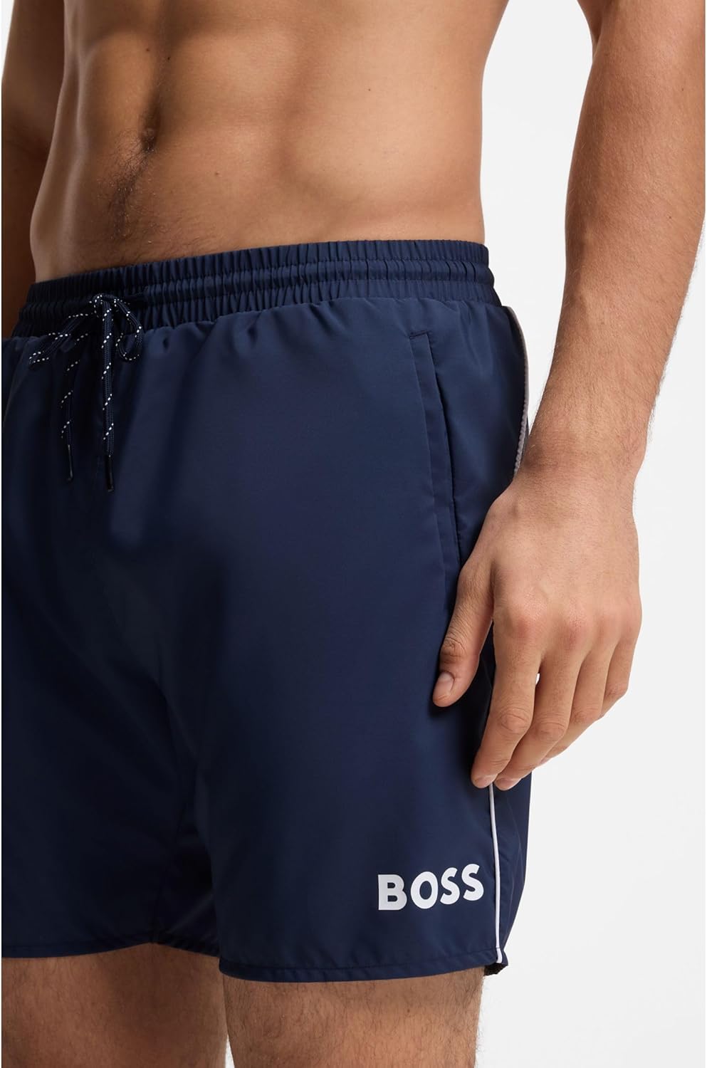 BOSS Herren Starfish Swim Short 4XL Navy 413, 4XL Navy 413