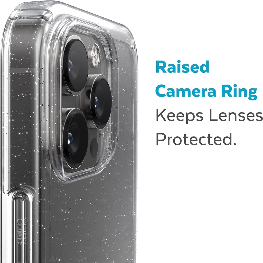 Speck Klare iPhone 14 Pro Max Hülle - Fallschutz mit kratzfester Dual Layer Slim Phone Case für 6,7