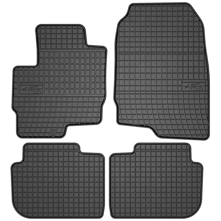 M MOTOS Gummimatten Auto Fussmatte passt für Mitsubishi Colt VI 2008-2012 Verbessern Sie Ihren Reise