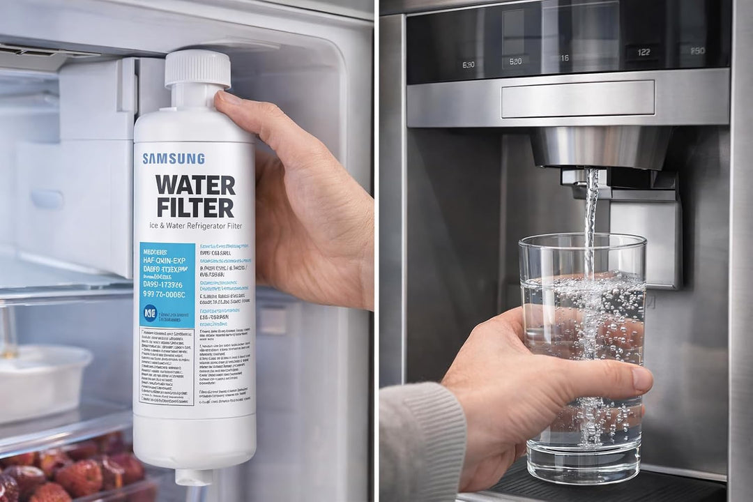 Recamania Kühlschrank-Wasserfilter, kompatibel mit Samsung French Door – DA97-17376B – NSF-zertifizi