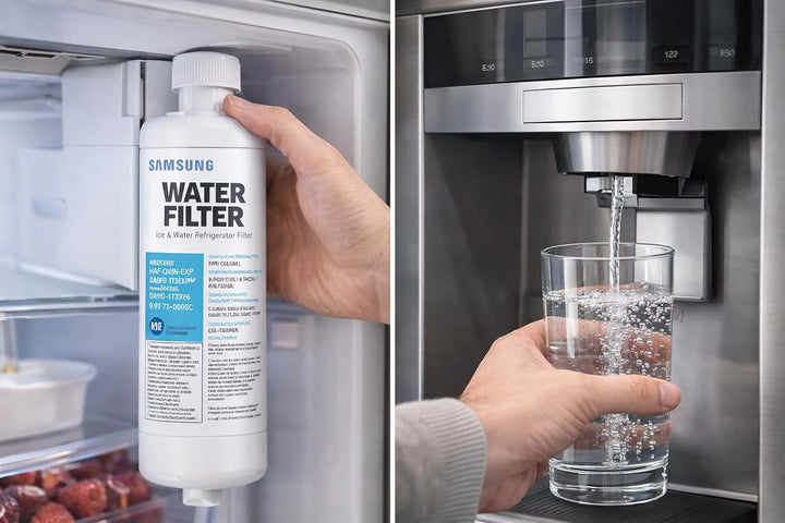 Recamania Kühlschrank-Wasserfilter, kompatibel mit Samsung French Door – DA97-17376B – NSF-zertifizi