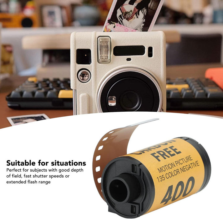 35 -mm -Film, ISO 320-400 Farbdruckfilm Feiner Getreide Breite Belichtung Lategrad High Definition F